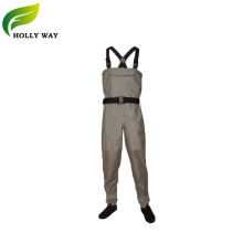 Breathable chest fishing wader